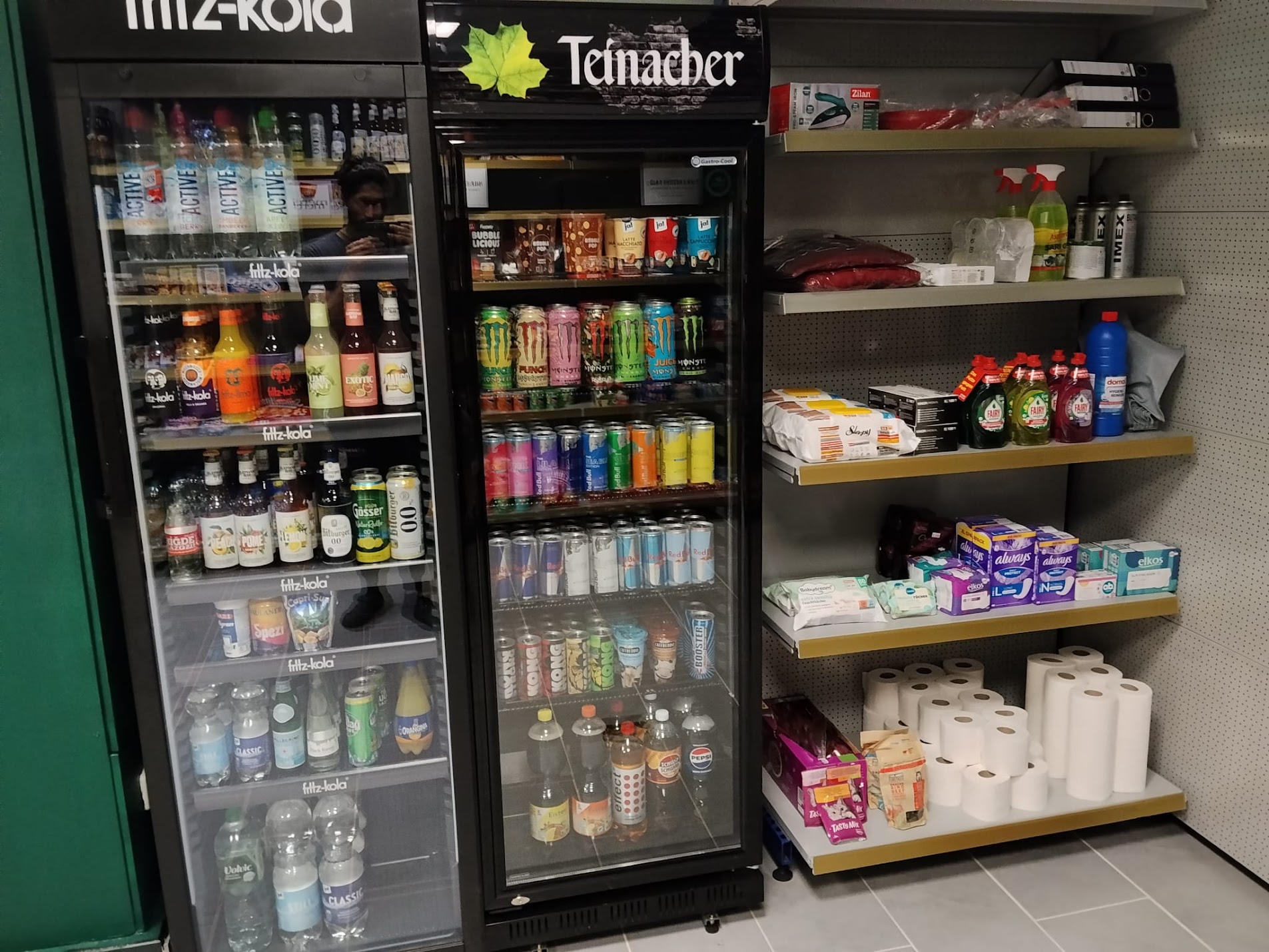 Getränke gekühlt